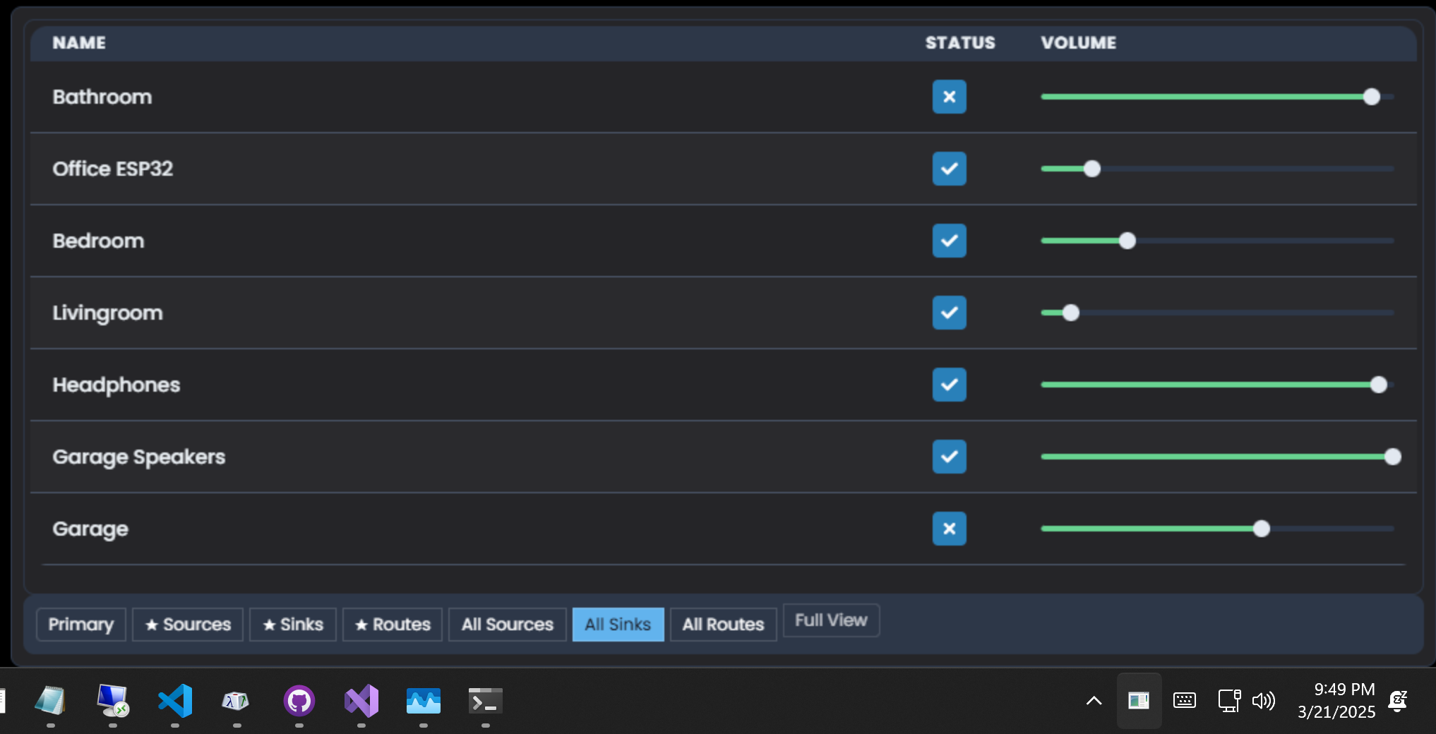 Sprand Screm Router ScreamRouter - Audio Network Streaming